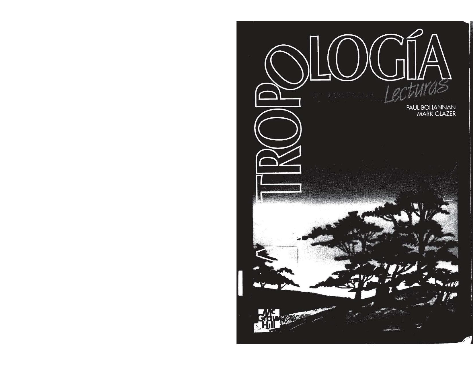 bohannan-glazer-antropologia